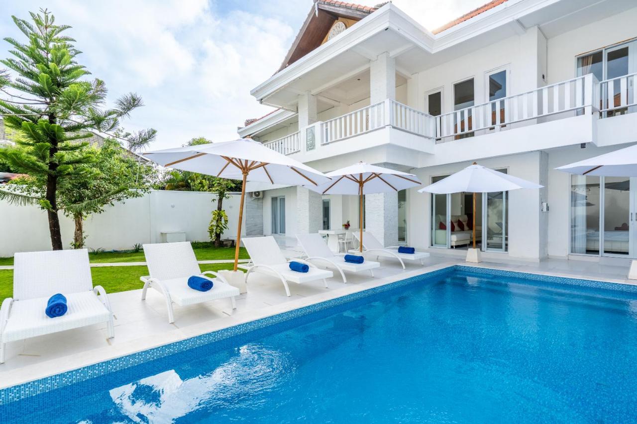 Luxury Minimalist Villa White Angel In Seminyak Exterior photo
